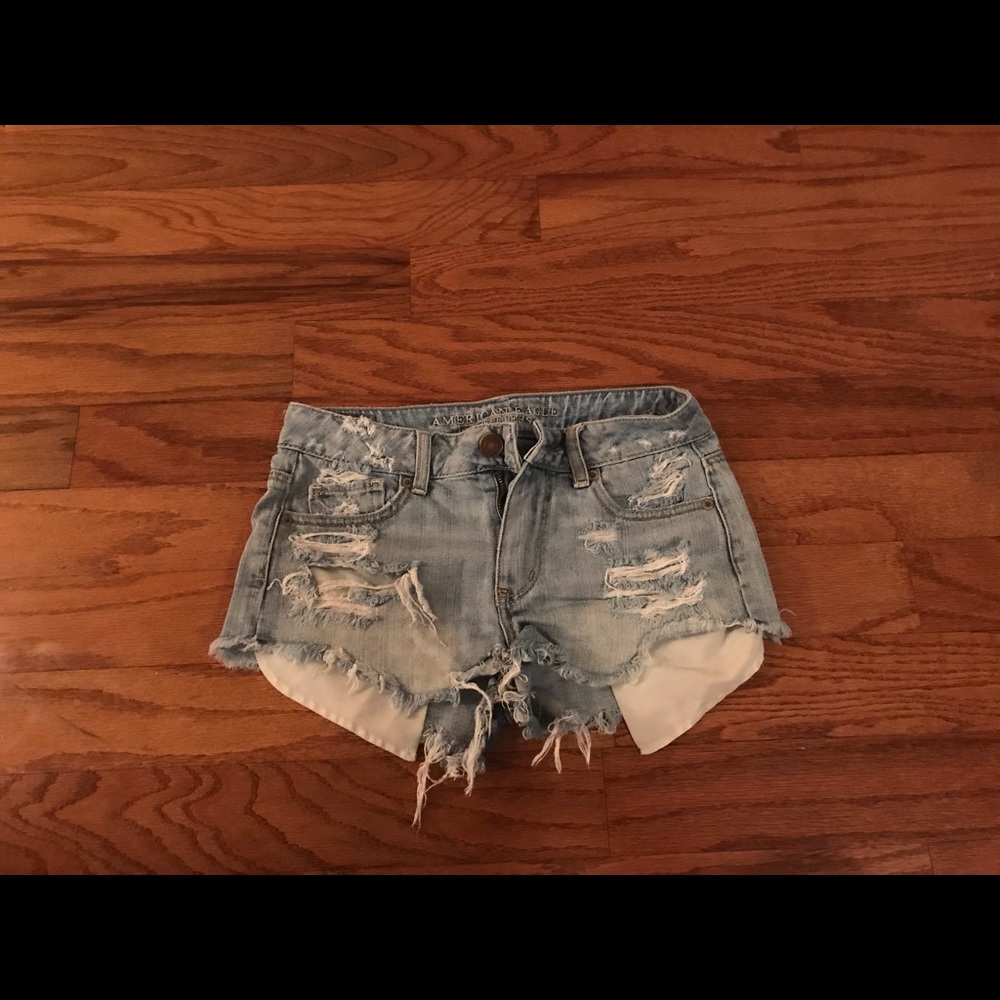 American Eagle jean shorts